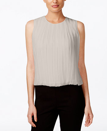 Блуза без рукавов со складками Calvin Klein