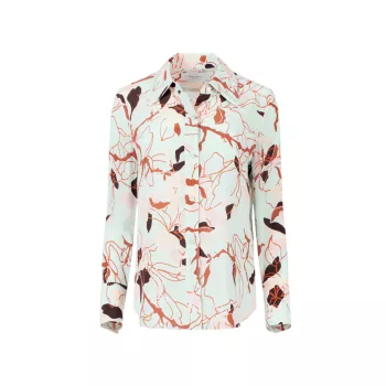 Leona Silk Floral Shirt EQUIPMENT