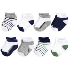 Yoga Sprout Baby Boy Socks, Olive Navy Yoga Sprout