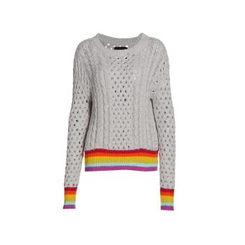 Silver Lining Sinbad Cashmere-Blend Sweater LE SUPERBE