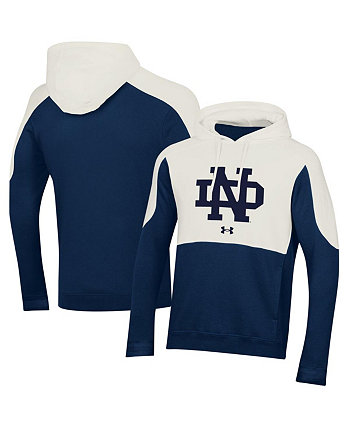 Мужской темно-синий пуловер с капюшоном Notre Dame Fighting Irish Iconic Under Armour