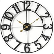 Sorbus 24 inch Large Decorative Numeral Wall Clock Sorbus