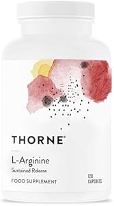 THORNE L-Arginine Sustained Release (Formerly Perfusia-SR) - Support Heart Function, Nitric Oxide Production, and Optimal Blood Flow - 120 Capsules (Капсулы) - 60 Servings (Порции) Thorne