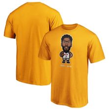 Мужская футболка Anthony Davis Gold Los Angeles Lakers 2020, плей-офф NBA, мужская футболка с логотипом Fanatics Fanatics