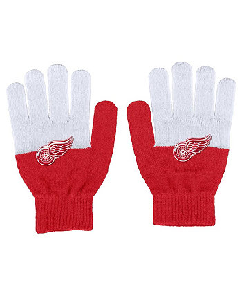 Женские перчатки Detroit Red Wings в стиле колор-блок WEAR by Erin Andrews