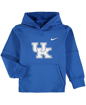 Пуловер с капюшоном и логотипом Big Boys Royal Kentucky Wildcats KO Nike