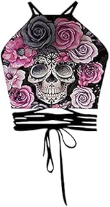 Женская Майка Sister Amy Halter Cross Hollow Boho Bandage Tank Camis Crop Top Vest Sister Amy