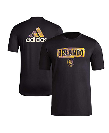 Мужская черная футболка Orlando City SC Local Pop AEROREADY Adidas