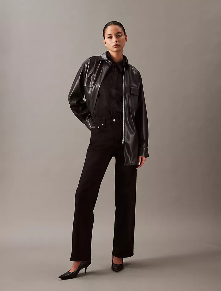 Джинсы прямого кроя в стиле 90-х Calvin Klein