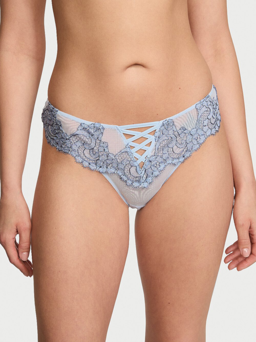 Boho Floral Embroidery Brazilian Panty Dream Angels