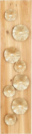 Декор для стен Gold Wood Glam — 39 дюймов COSMO BY COSMOPOLITAN