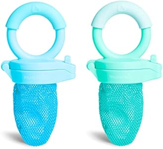 Munchkin Fresh Food Feeder, 2 Pack, Blue/Mint Munchkin