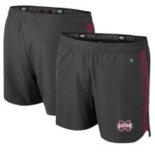Men's Colosseum Charcoal Mississippi State Bulldogs Langmore Shorts Colosseum