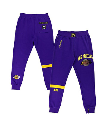 Мужские и женские спортивные штаны NBA x Purple Los Angeles Lakers Culture & Hoops Heavyweight Jogger Pants Two Hype
