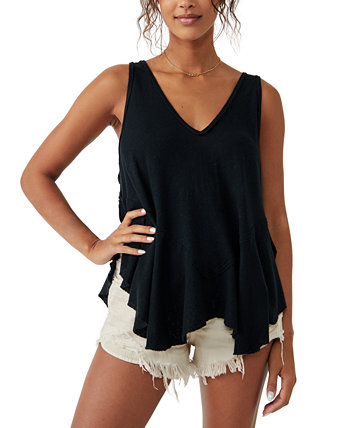 Women's V-Neck Relaxed Tank Free People