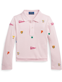 Детская Поло рубашка Polo Ralph Lauren Collegiate-Icon Mesh Polo Ralph Lauren