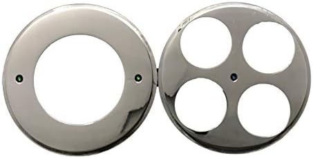 Dolphin Gauges 1947 1948 1949 1950 1951 1952 1953 Chevy Truck 5 Gauge Rear Mount Dash Panel Insert - Polished Billet Aluminum Dolphin Gauges