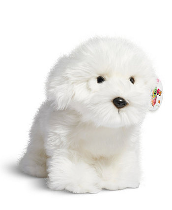 10" Maltese Puppy Dog Toy Geoffrey's Toy Box