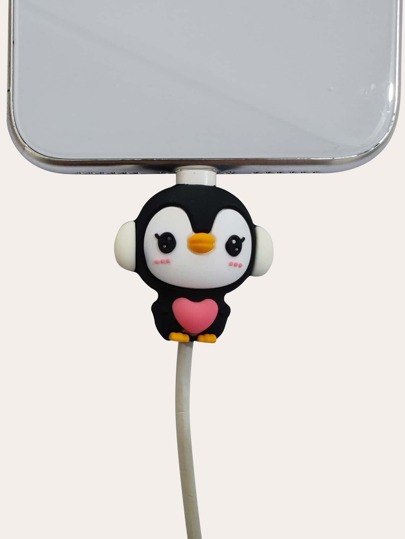 Протектор для кабеля передачи данных в форме пингвина SHEIN
