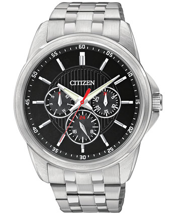 Мужские часы с браслетом из нержавеющей стали 42 мм AG8340-58E Citizen