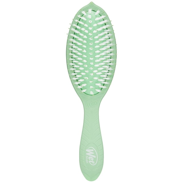 Wet Brush Go Green Treatment & Shine Brush -Tea Tree Oil 1CT Wet Brush