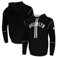 Unisex Black Stadium Essentials Brooklyn Nets Monument Pullover Hoodie Stadium Essentials