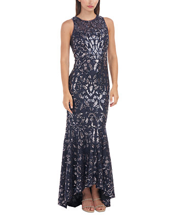 Women's Sloane Sequin-Covered Halter-Style Gown JS Collections
