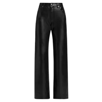 Annina Recycled Leather Trousers Citizens Of Humanity