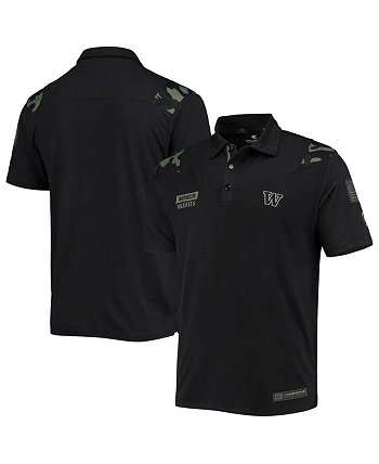 Мужская черная рубашка-поло Washington Huskies OHT в стиле милитари Appreciation Sierra Team Colosseum