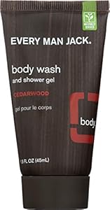 Every Man Jack, Wash Body Cedarwood Travel, 1.5 Fl Oz Every Man Jack