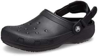 Crocs Unisex-Adult Classic Work Clogs, Slip Resistant Shoes Crocs