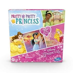 Pretty Pretty Princess: Edition Board Game Featuring Disney Princesses, Jewelry Dress-Up Game for Kids Ages 5 and Up, For 2-4 players HASBRO