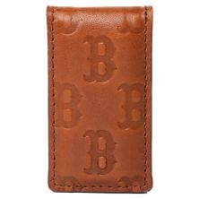 Lusso Brown Boston Red Sox Sammy Magnetic Money Clip Lusso
