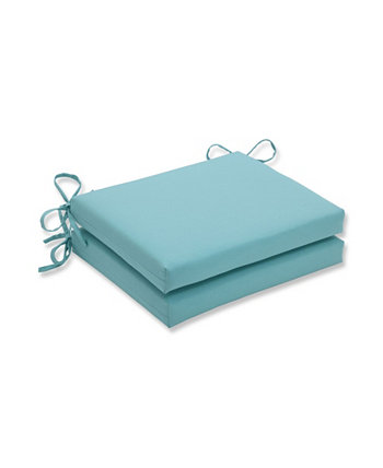 Подушка для сиденья Radiance Pool Squared Corners, набор из 2 шт. Pillow Perfect