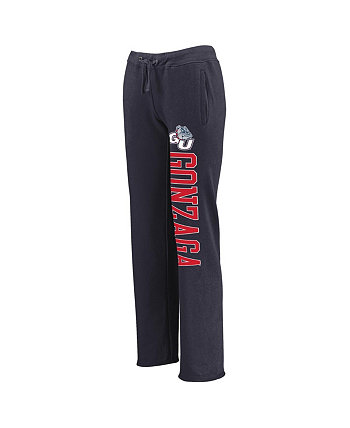 Женские темно-синие спортивные штаны с боковой блокировкой Gonzaga Bulldogs Fanatics