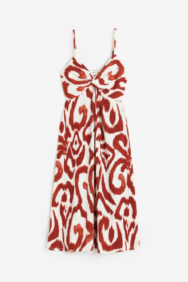 Платье с перекрученными деталями H&M