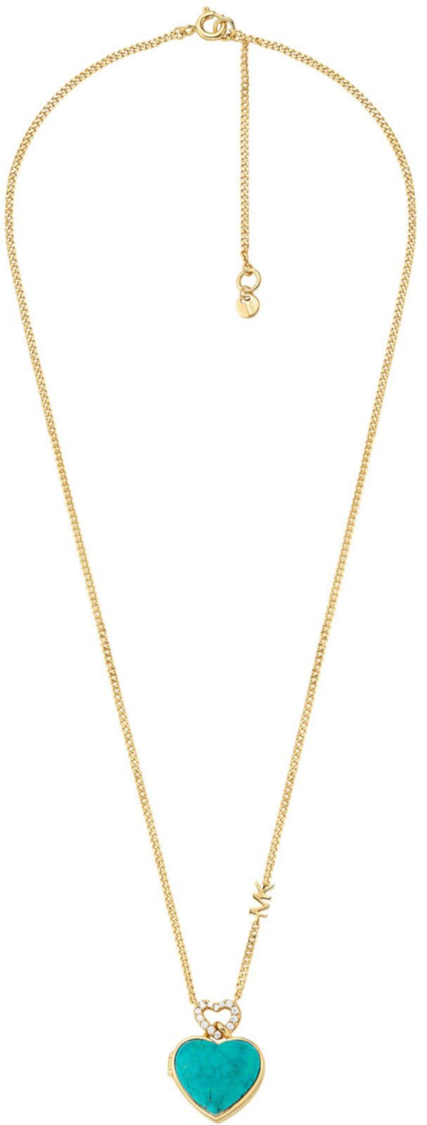 Ожерелье с подвеской из стерлингового серебра Love Michael Kors