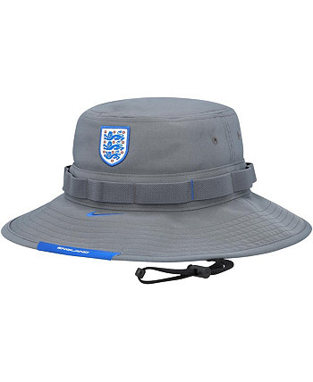 Мужская серая кепка-ведро Boonie Tri-Blend для национальной сборной Англии серого цвета Nike