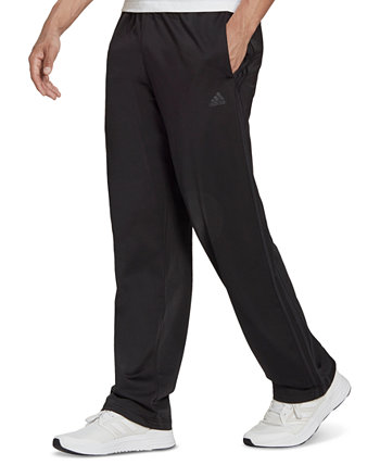 Мужские спортивные брюки Primegreen Essentials с открытым низом и 3 полосками для разминки Adidas