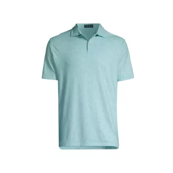Crown Crafted Crown Crafted Trellis Performance Jersey Polo Shirt Peter Millar