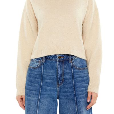 Glitter Knit Turtleneck Sweater Forever21