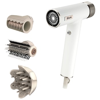 Shark® SpeedStyle™ RapidGloss™ Finisher and High-Velocity Hair Dryer for Curly and Coily Hair Shark Beauty