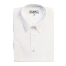 Gioberti Мужская однотонная классическая рубашка с коротким рукавом Gioberti