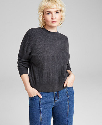 Женский свитер с воротником-стойкой, созданный для Macy's And Now This