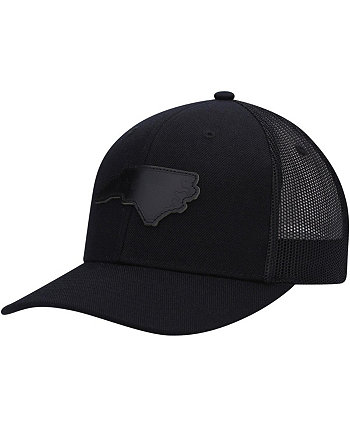 Мужская кепка Trucker Snapback с нашивкой North Carolina Blackout State Local Crowns