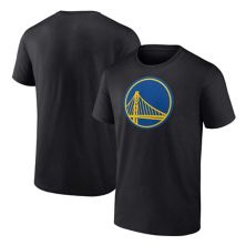Men's Fanatics Branded Black Golden State Warriors Primary Logo T-Shirt Unbranded