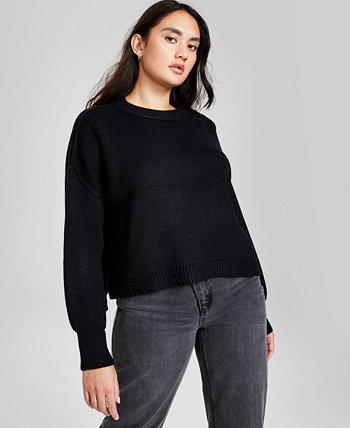 Женский свитер с длинными рукавами, созданный для Macy's And Now This