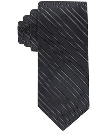 Мужской галстук в тонкую полоску Calvin Klein