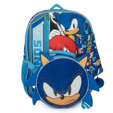 Набор из 5 предметов: рюкзак и ланч-бокс Sonic The Hedgehog Licensed Character