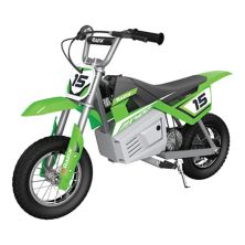 Razor MX400 Dirt Rocket 24V Electric Toy Motocross Motorcycle Dirt Bike, Green RAZOR
